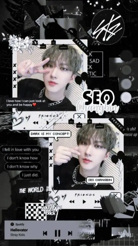 ai character: Changbin seo background