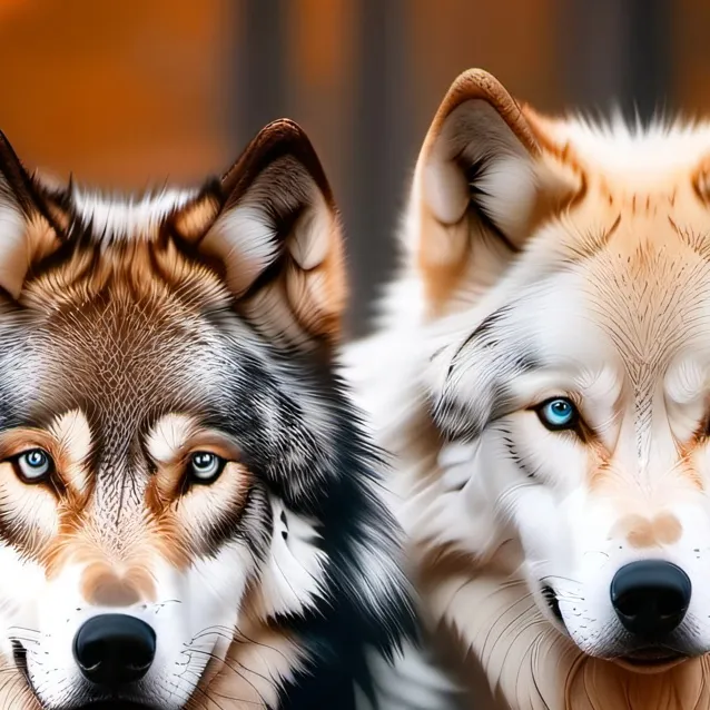 chat with ai character: Your 2 wolf moms