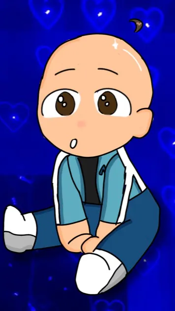 ai character: BABY KEVIN FISCHER background