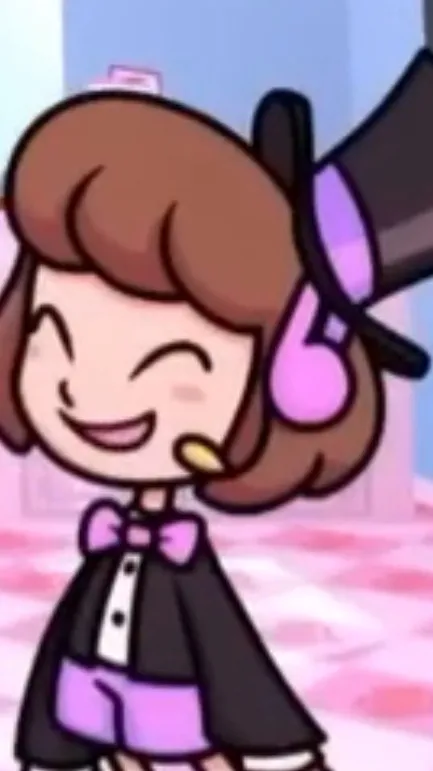 ai character: 🎶MELODII🩷 background