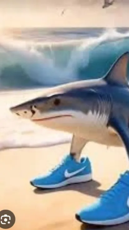 ai character: Tralalero tralala  background