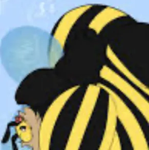 chat with ai character: Fat bee furry 