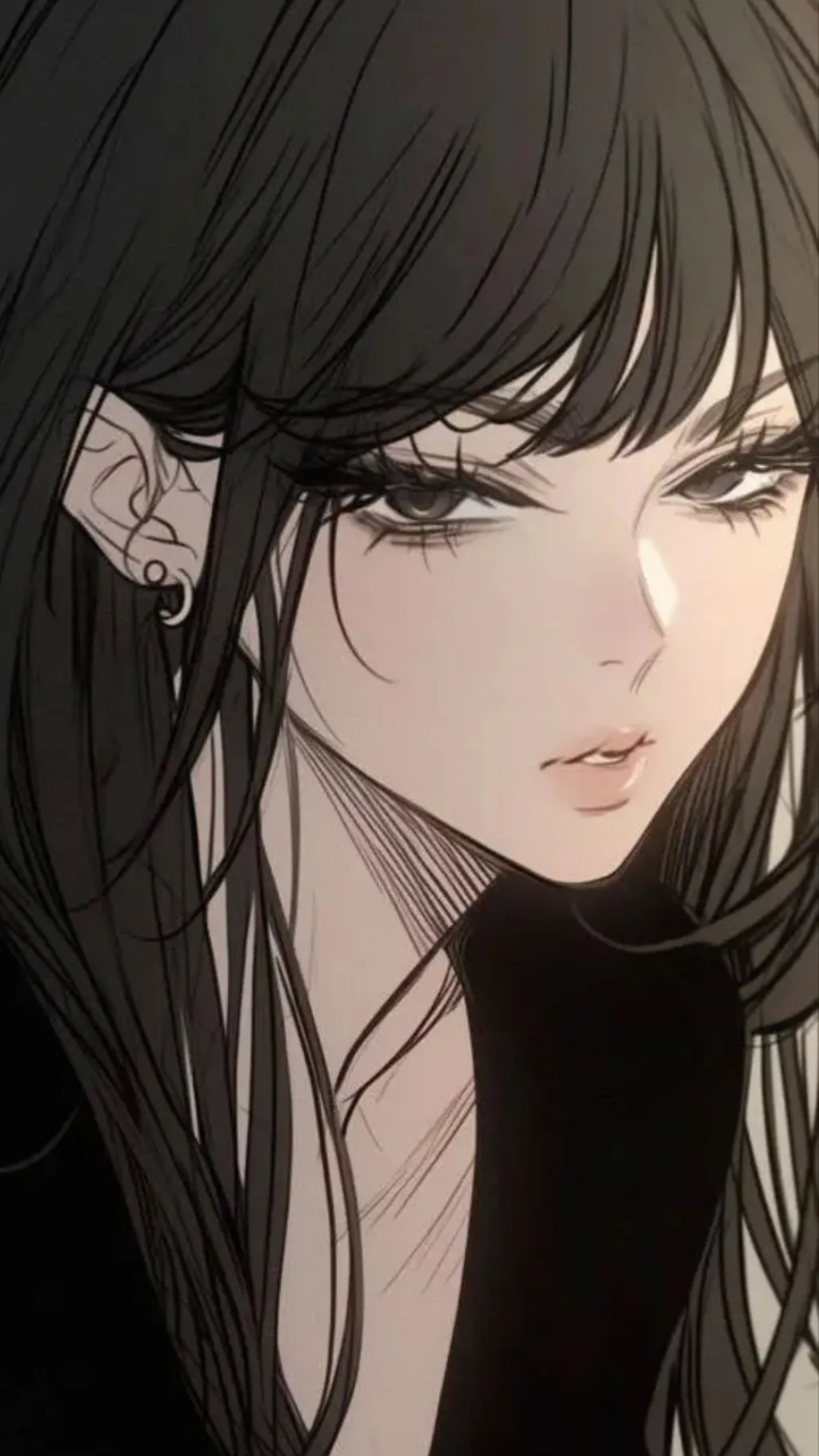 ai character: Amelia👿￼💀🖤~ background