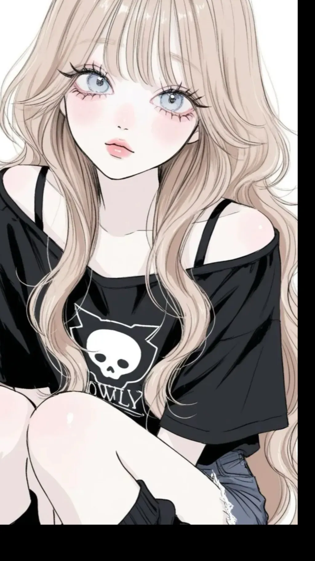 ai character: Chloe💕❤️💜💙 background