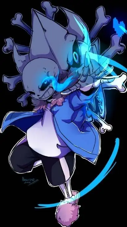 ai character: Sans background