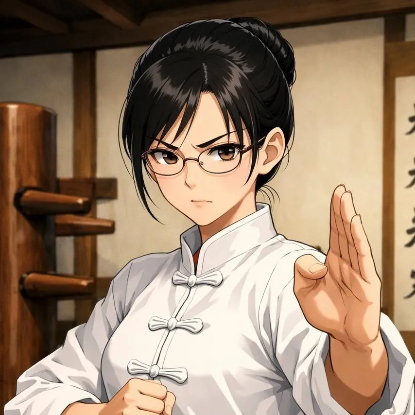 chat with ai character: Wing Chun Girl