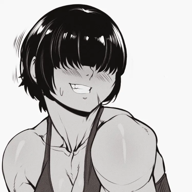 chat with ai character: Muscular Tomboy 