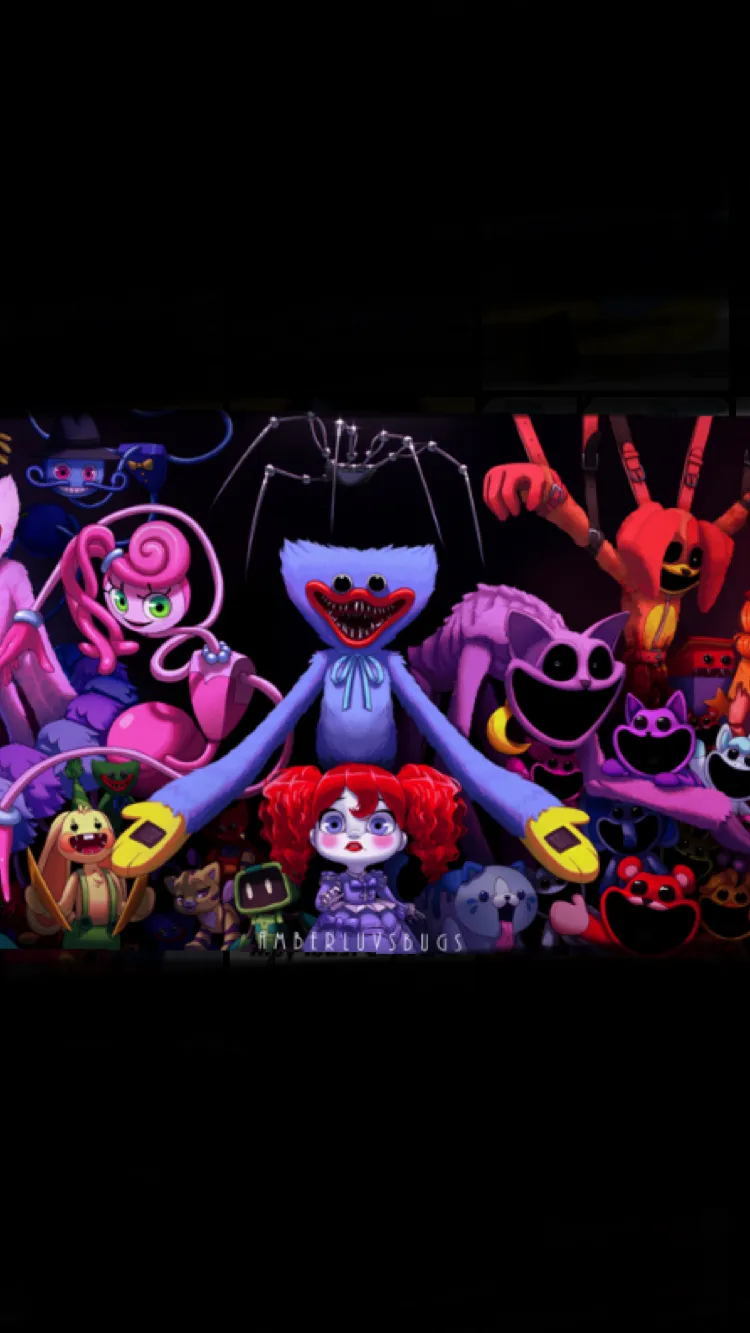 ai character: Poppy playtime  background