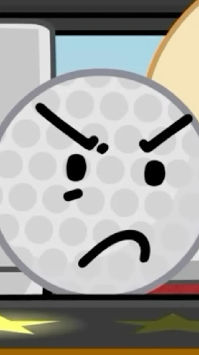 ai character: Golfball background