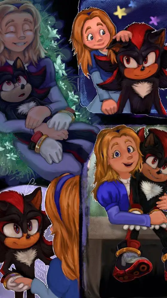 ai character: Maria Robotnik background