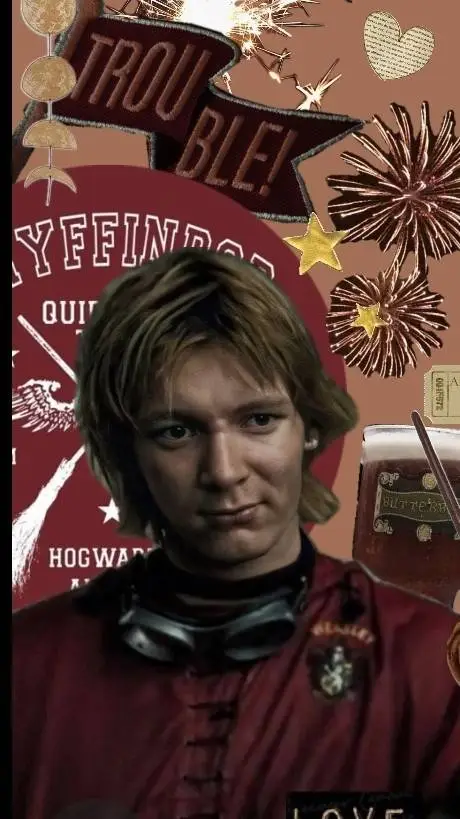 ai character: ❂✩Fred Weasley✩ ❂ background