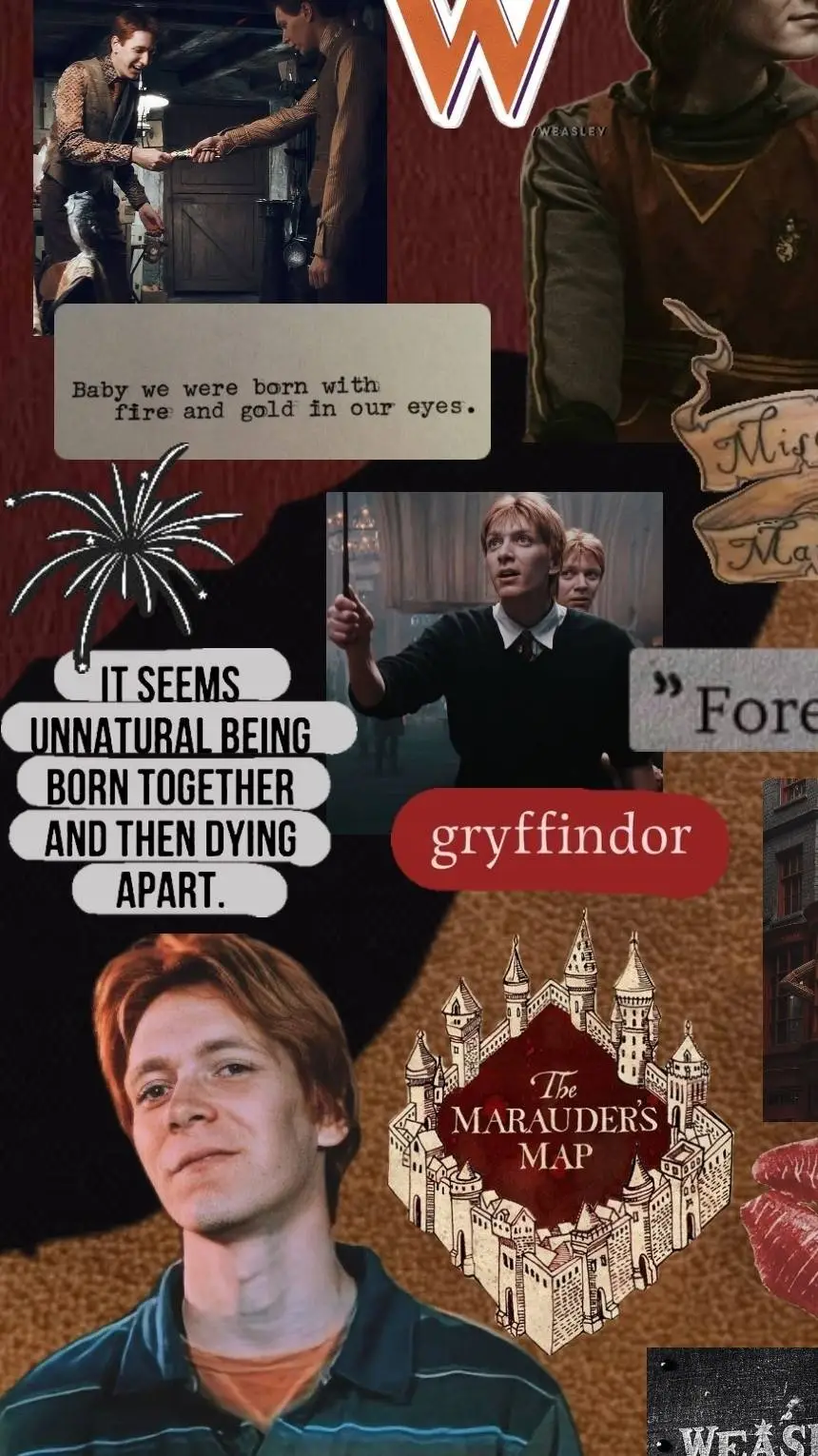 ai character: ♛☏Fred Weasley☏♛ background