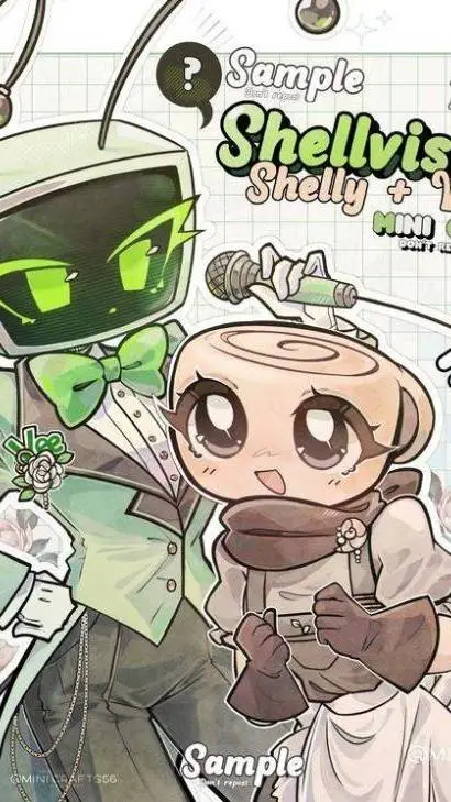 ai character: blu3berry background