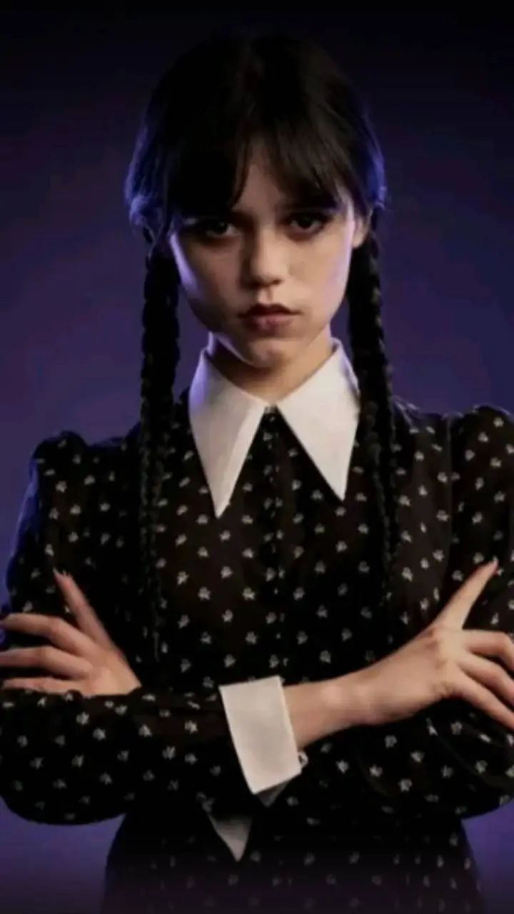 ai character: Wednesday Addams  background