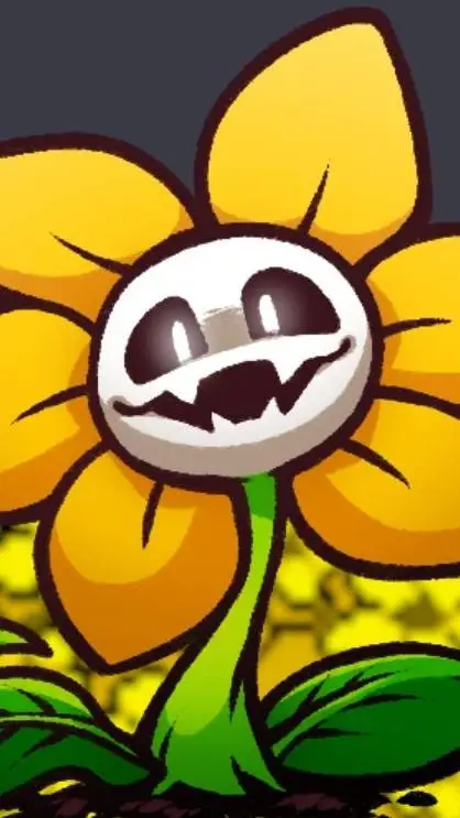 ai character: Undertale background