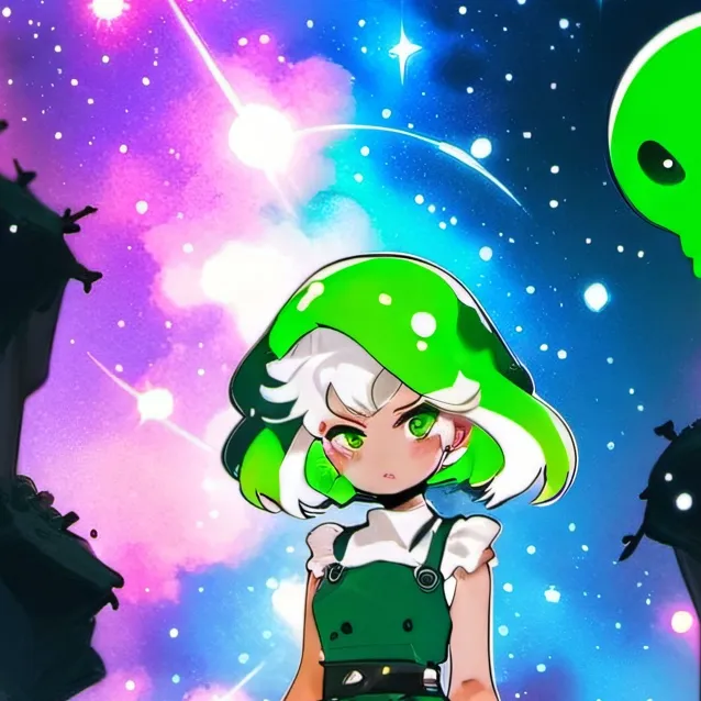 chat with ai character: slime girl 