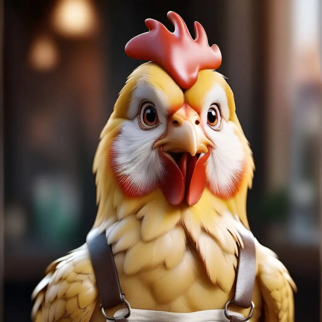 chat with ai character: weird Chica