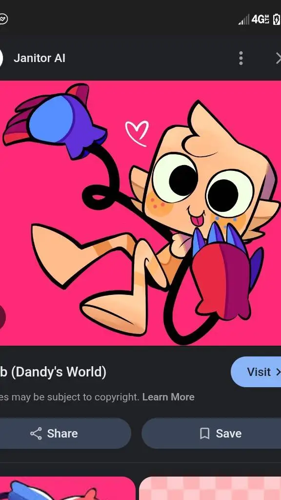 ai character: Goob background