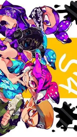 ai character: S4 Splatoon background