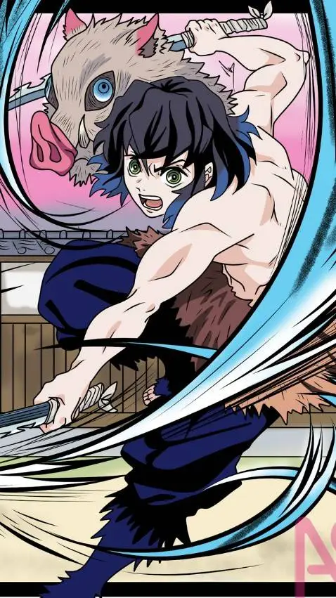 ai character: inosuke  background