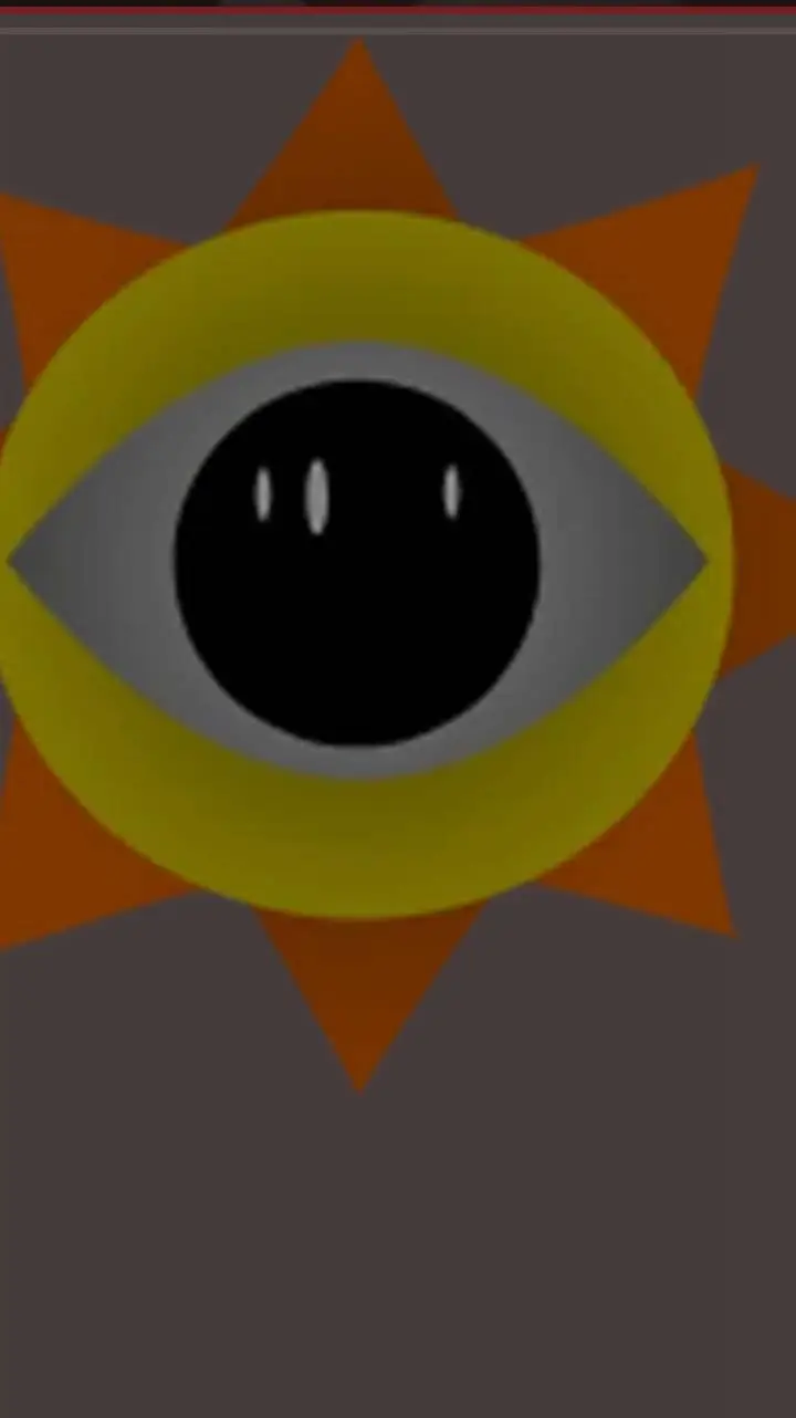 ai character: mr.sun Horror background