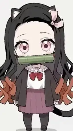 ai character: Nezuko Kamado background
