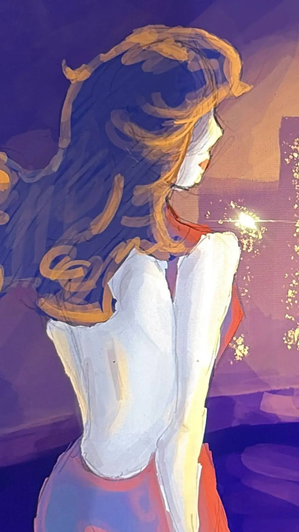 ai character: Marie background