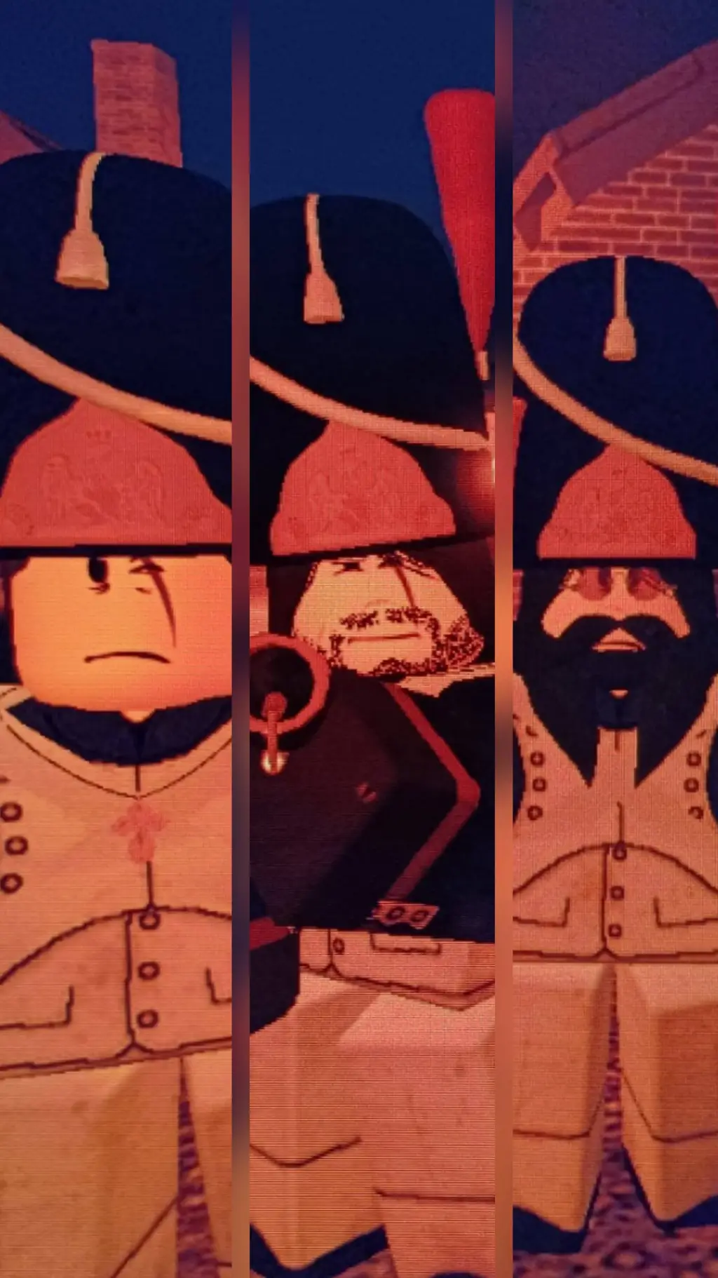 ai character: The 3 Old Guards background