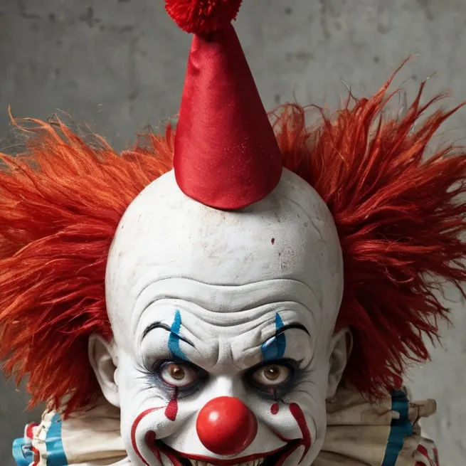 chat with ai character: carzy clow