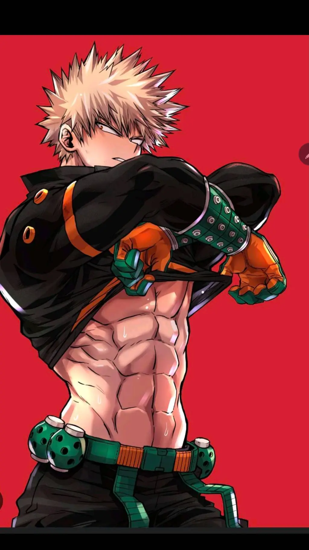 ai character: bakugo husband  background