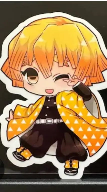 ai character: Serious Zenitsu? background