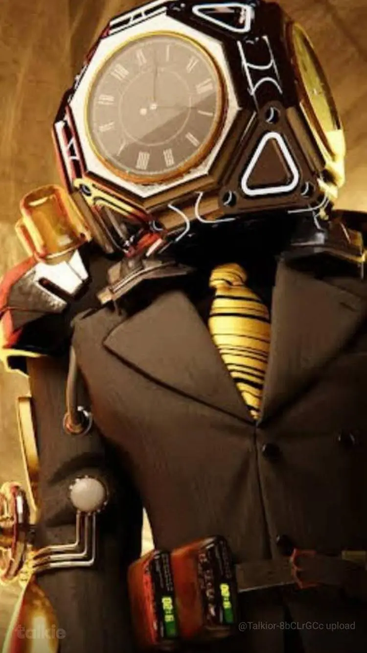 ai character: clocks (clock brok background
