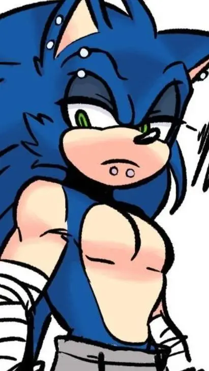 ai character: Sonic the hedgehog background