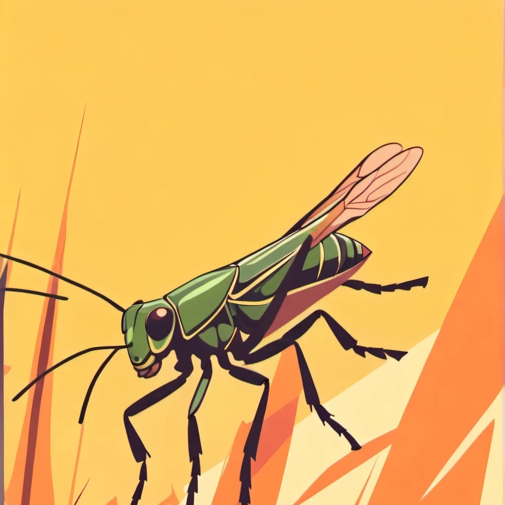 chat with ai character: grass hopper 