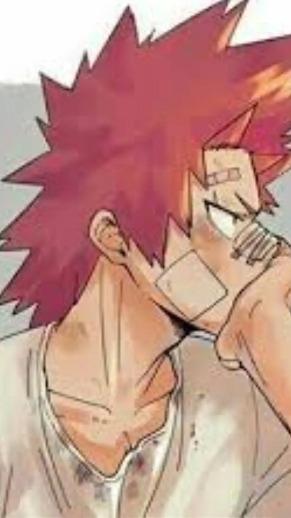 ai character: eijiro kirishima  background