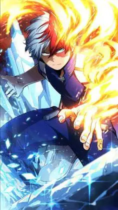 ai character:  todorokis phone background