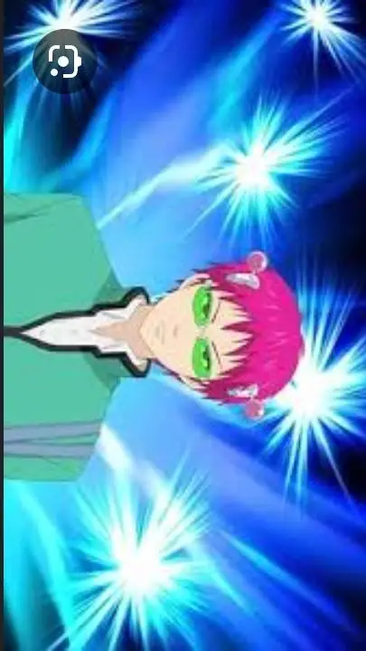 ai character: Saiki k fire drill background