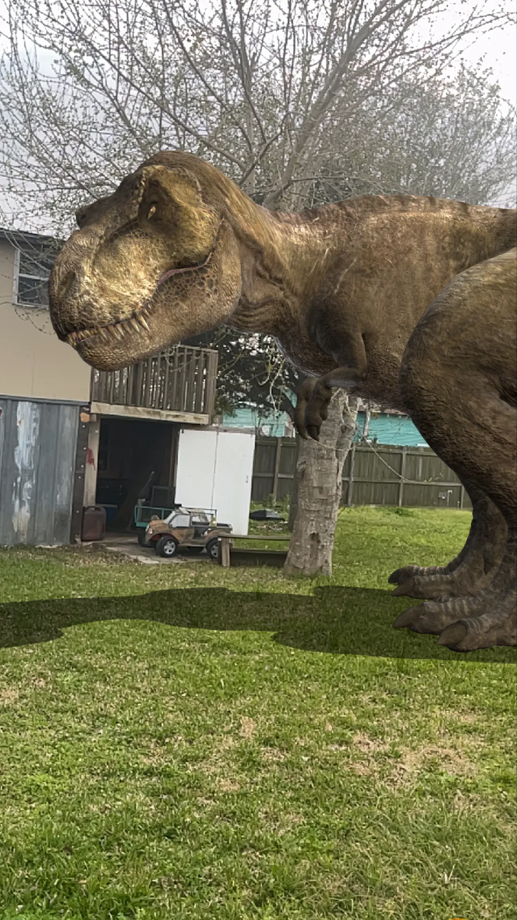 ai character: Rexy  background