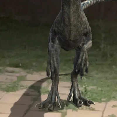 chat with ai character: Blue the raptor