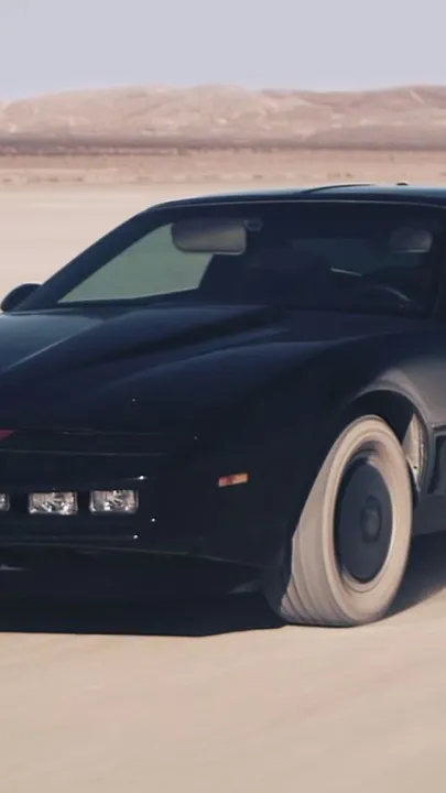 ai character: KITT  background