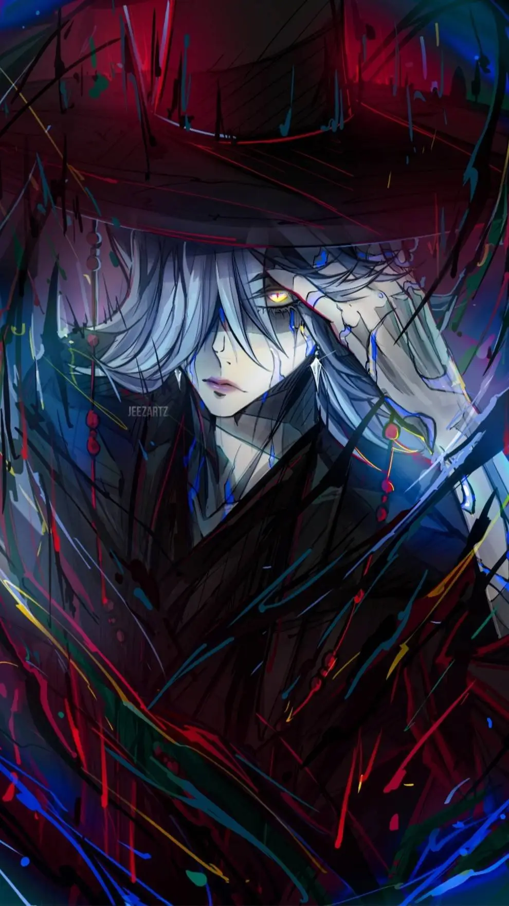 ai character: Mystery  background