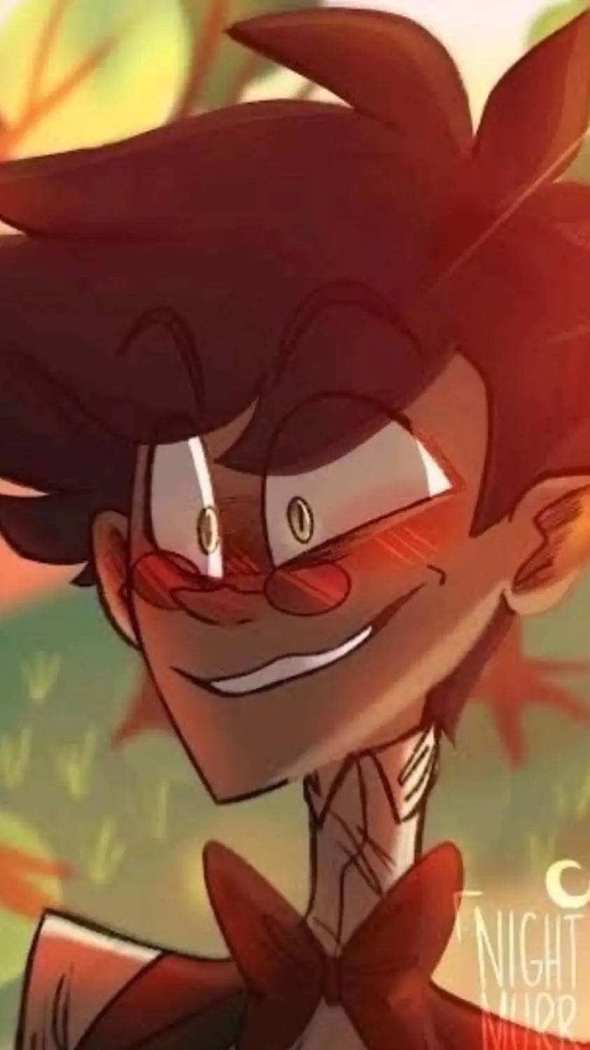 ai character: Alastor~🔪 background