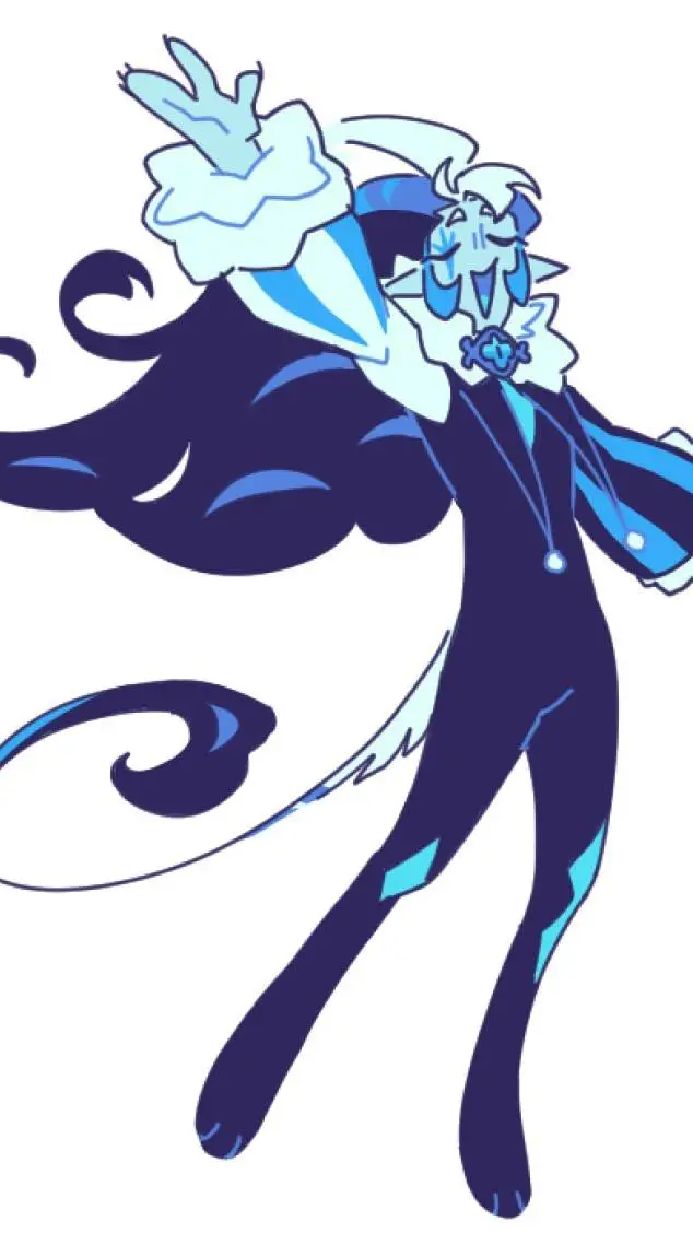 ai character: Shadow Milk Cookie background