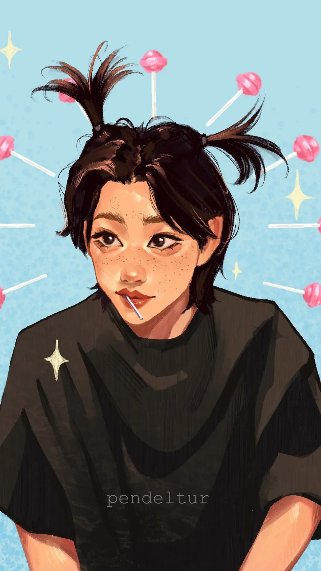 ai character: FELIX🐣 background