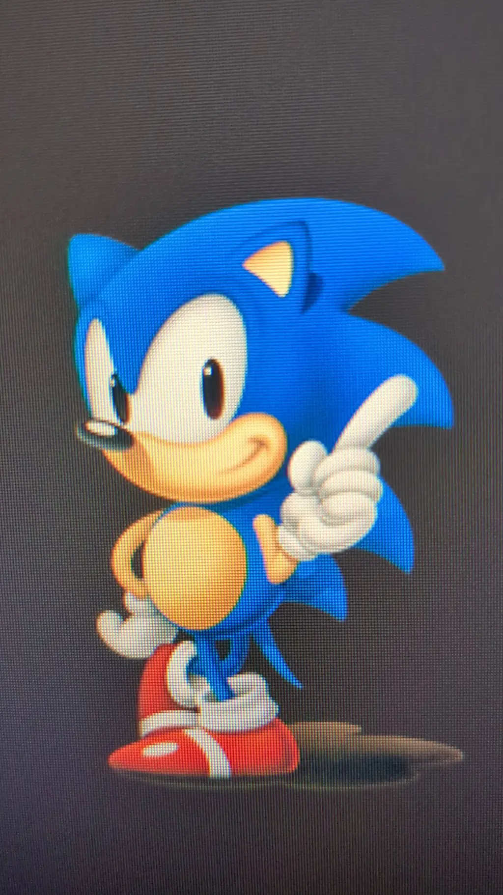 ai character: Classic Sonic background