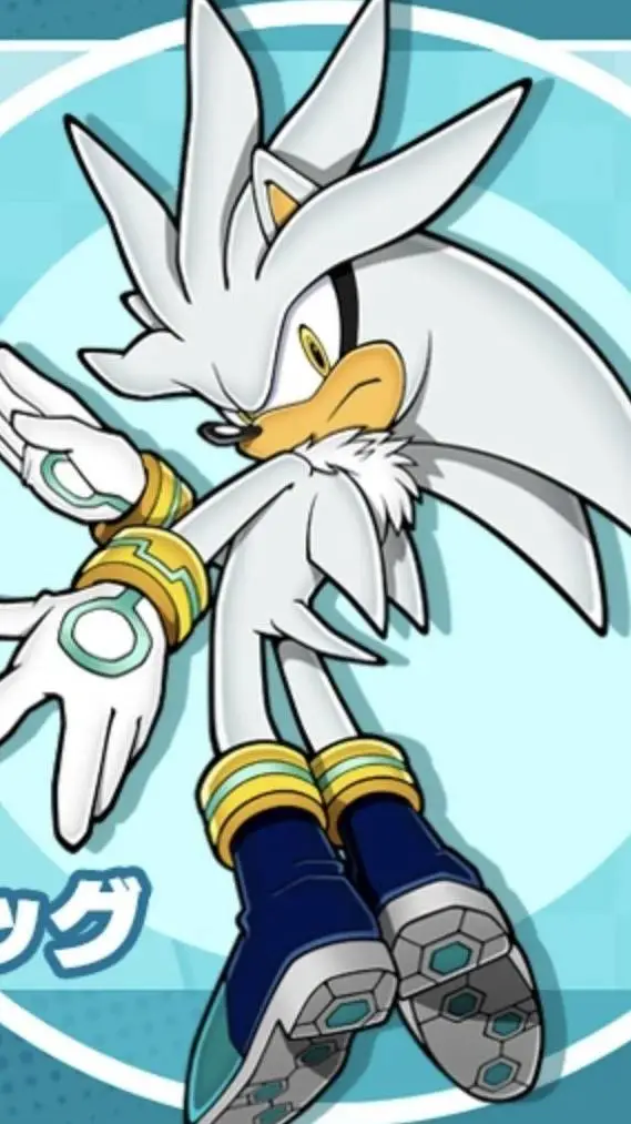 ai character: Silver T Hedgehog background