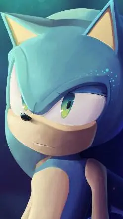 ai character: sonadow against  background