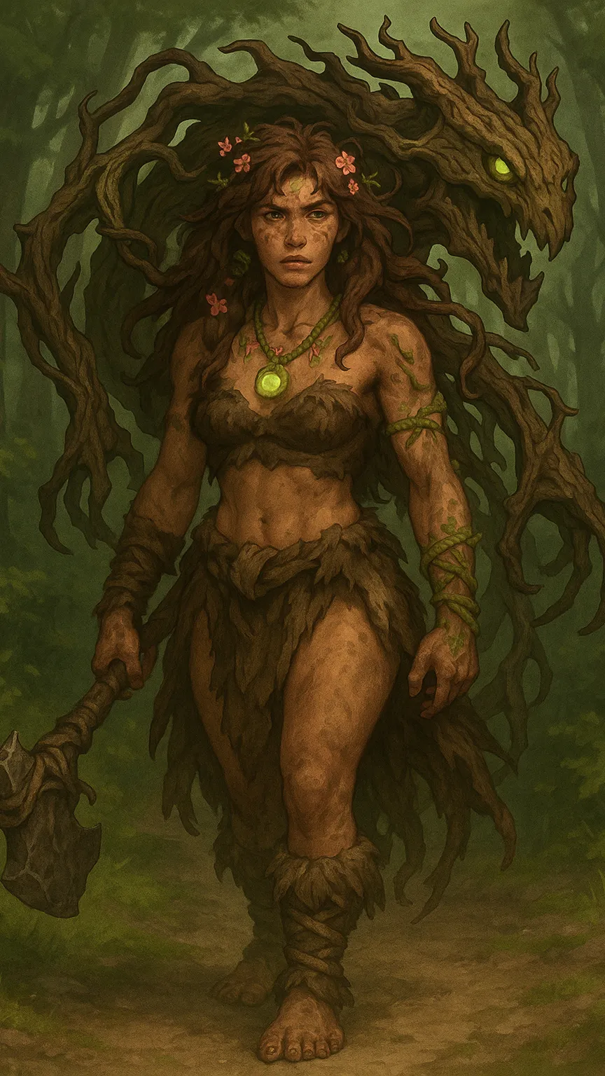 ai character: Briarha Thornya background