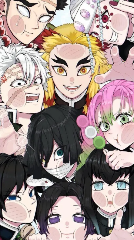 ai character: Demon slayer!!!  background