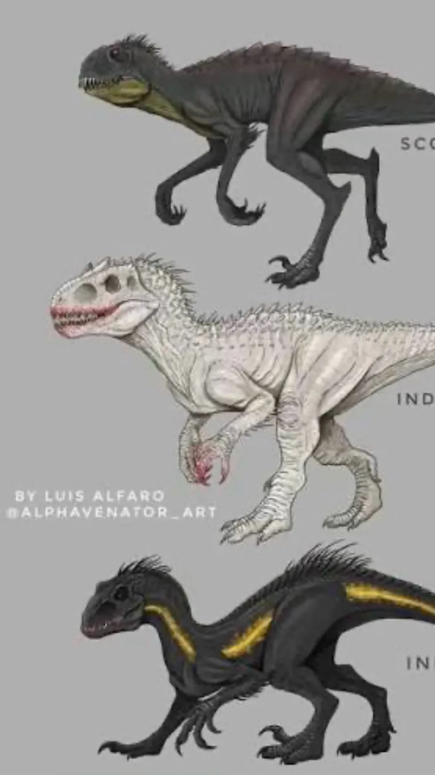 ai character: Jurassic world  background